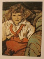 Portret małego chłopca - Stanisław Ignacy Witkiewicz ( 1885 - 1939 )
