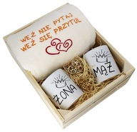 MEGA PREZENT dla Babci i Dziadka – Kosz J&W Koc Kubki