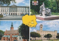 RADOM - MAPKA - HERB