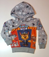 Szara bluza z kapturem Psi Patrol 3-4l r 104
