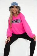 Bluza koty fuksja Laki Couture M/L/XL !!!