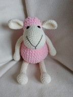 Owieczka maskotka - handmade szydelko