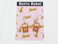 Retro Rebel kolczyki ipod kultowe vintage RR01