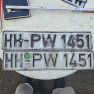 tablice samochodowe rejstracyjne kolekcjonerskie