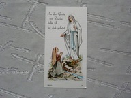 OBRAZEK MATKA BOŻA LOURDES