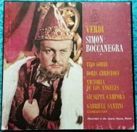 Verdi - Simon Boccanegra - Gobbi Christoff De Los Angeles Santini 1970 3LP