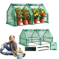 SZKLARNIA MINI TUNEL OGRODOWY FOLIOWY DO UPRAWY FOLIAK 182X92X92 CM