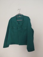 Zielona męska kurtka robocza BHP do warsztatu 54