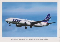 SAMOLOT - BOEING 737-8 MAX - LOT - POLISH AIRLINES