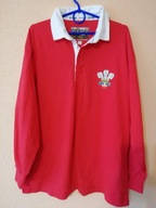 Koszulka Vintage WRU Wales Rugby Union Cotton Traders L