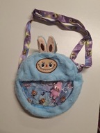 TOREBKA LABUBU Z BRELOCZKIEM NIESPODZIANKĄ DLA DZIECI NIEBIESKA MAŁA