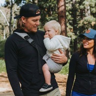 Nosidełko dla dziecka Regulowane Nosidło Wspomagające DereDere kolor Szary