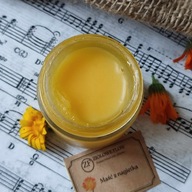 Maść z nagietka na smalcu gęsim / maść nagietkowa