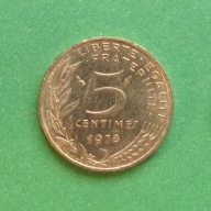 Francja 5 centymów, 10 centymów 2szt
