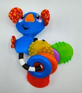 uśmiechnięty miś Playgro oryginał maskotka gryzak