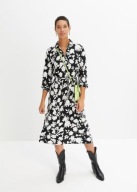 Okazja !_NOWA 199zł klasyczna KOSZULOWA sukienka FALBANA_100% WISKOZA_r.50