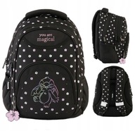 PLECAK SZKOLNY TORNISTER CZARNY LILO I STITCH IDEALNY DLA DZIEWCZYNKI