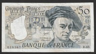 Francja 50 franków 1986 - R.45 - Quentin de la Tour