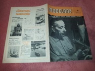 MODELARZ 8/1965 PODUSZKOWIEC,MONITOR,DELFIN, WAKEF