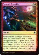 Karta Magic: The Gathering Systems Override *Foil* EOE