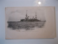 Okręt wojenny z Francja z przed 1945 r.