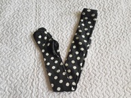 Wola rajstopy grafitowe i białe kropki nowe roz 110-116