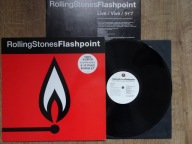 THE ROLLING STONES Flashpoint EX/EX 1st EU press BOOKLET!