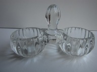 KABARET DO PRZYPRAW SÓL PIEPRZ SZKŁO Z PRL - U