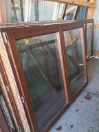 OKNA Drewniane Sosnowe Dwuskrzydłowe 175x143cm 6 sztuk okno