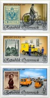 Austria 2000 Znaczki 2222II/92II ** filatelistyka poczta rower samolot auto