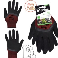 RĘKAWICE ROBOCZE OCHRONNE CIEPŁE WODOODPORNE LATEX