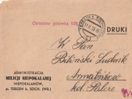 LIST MILICJA NIEPOKALANEJ TERESIN SOCHACZEW 1938 ARMIATNIÓW IIRP POLSKA