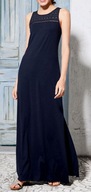 SUKIENKA DAMSKA Z KORONKĄ MAXI NAVY XS ESMARA
