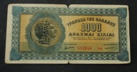 Grecja - banknot - 1000 Drachm 1941 rok
