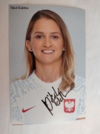 Zdjęcie 10x15 autograf Polska Nikol Kaletka Reprezentacja