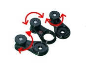 Zapasowe Uchwyty do Mocowania Pergoli Naterial Horali komplet obrotowe - PL