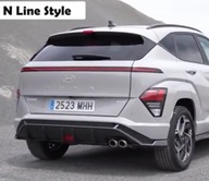 Hyundai Kona II 2 2023- N line dup tył kompletny , cyber grey