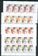 Watykan 2000 r. Mi 1346 - 1349 Arkusiki 10 zn. **