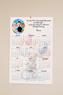 Foto Kalendarz A4 2026 ze zdjęciem – prezent dla Babci i Dziadka Święta