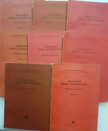 Seminarium Prawa Budowlanego Materiały zestaw 8szt