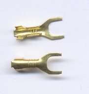 Konektor widełkowy M5 na przewód od 1 do 2,5 mm2 nieizolowany 10 sztuk