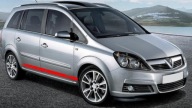 opel zafira naklejki sportowe pasy