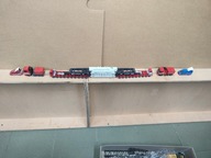 długi konwój drogowy z transformatorem Herpa i Kibri , 1/87