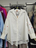 Koszula biała bawełna Zeta Otto Italy, r. Uni !!!