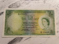 Rodezja i Nyasaland - 1 funt - 1960 - bardzo rzadki