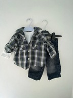 MOTHERCARE--- KOSZULA+BLUZKA+JEANSY--- 3-6 M--68
