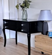 Konsola czarna, połysk, glamour (odbiór w Elblągu)