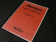 INSTRUKCJA SERWISOWA: Mamiya M645 1000S Parts Catalog UNIKAT!