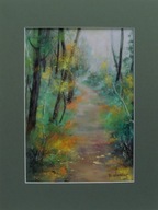 Pastel pt. Leśna ścieżka