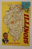 USA - ILLINOIS - "The Land of Lincoln" - USA, STARA